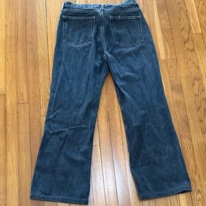 Etica Dark Blue Flare Jeans